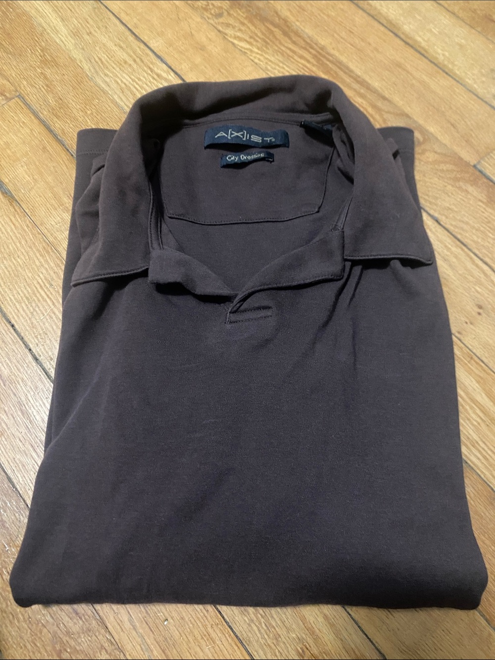 Axist Men’s Dark Brown Polo Shirt